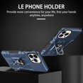 thumbnail image 2 of HCTian Étui pour iPhone 12 Pro Max, Support Robuste avec Support Magnétique Intégré, Support de Voiture Antichoc, Protection de Caméra pour iPhone 12 Pro Max, 2 of 7