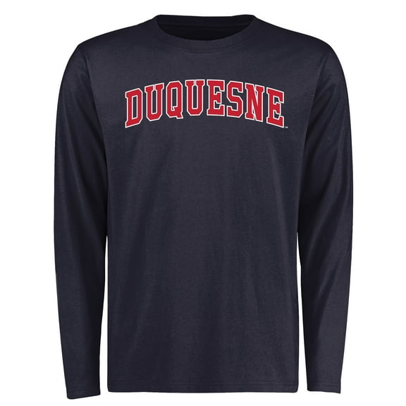 Men's Navy Duquesne Dukes Everyday Long Sleeve T-Shirt