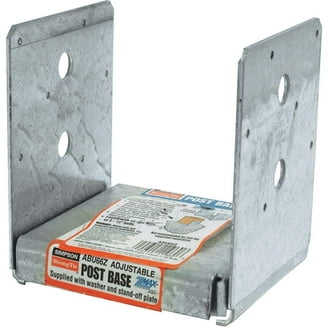 Simpson Strong Tie ABU66Z ZMAX Galvanized 12-Gauge 6x6 Adjustable