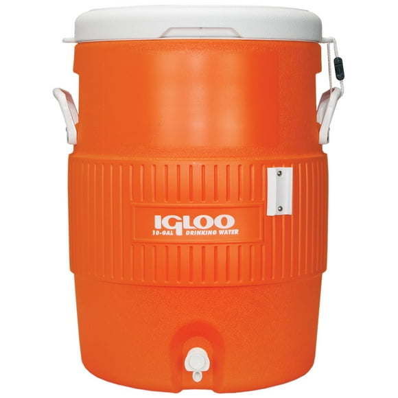 IGLOO 10 GALLON BEVERAGE COOLER WITH CUP DISPENSER