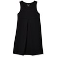 thumbnail image 1 of The Children's Place Robe Pull en Tricot Ponte Uniforme pour Filles, Noir, 7-8 Ans US, 1 of 2