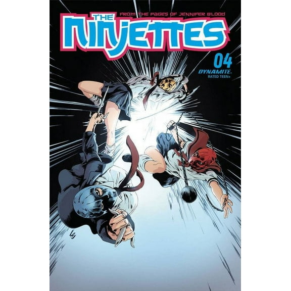 Ninjettes, The (2nd Series) #4B VF ; Dynamite Comic Book