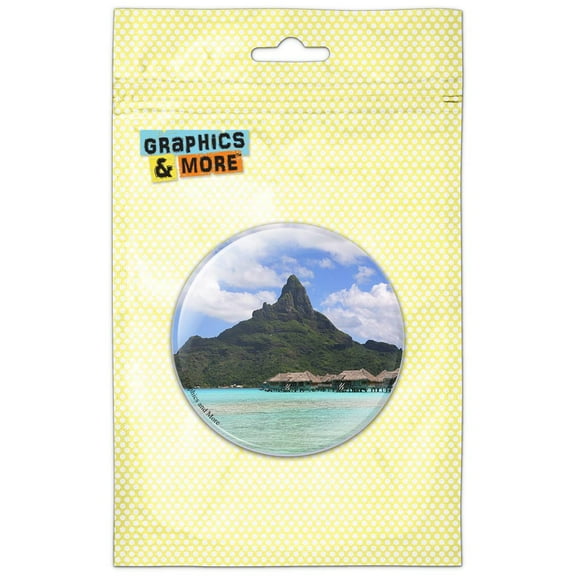 Bora Bora South Pacific Pinback Button Pin Badge