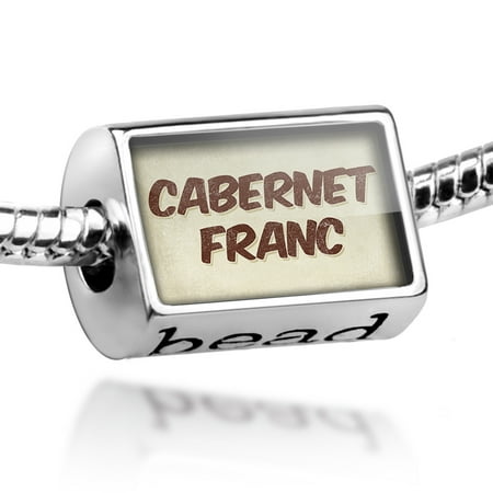 Bead Cabernet Franc Wine, Vintage style Charm Fits All European