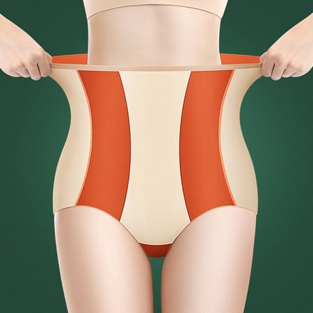 

Hunpta Underwear Women High Waist Abdominal Panties Suspension Seamless Hip Lifting Waist Cotton Body Sculpting Briefs