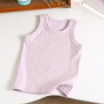 thumbnail image 2 of XXWXYD Toddler Girls Dance Tank Top, Sleeveless Racerback Sports Vest, Cotton Ballet Undershirt for Gym Dancewear, 2 of 9