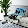 thumbnail image 3 of Best Newfoundland Dad Ever Happy Father's Day Cozy Sherpa Blanket Newfie Dog Lover Gifts Warm Soft Throw Blanket - 02006, 3 of 5