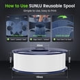 thumbnail image 3 of Filamento para impresora 3D SUNLU PLA Plus, bobina de 1,75 mm y 1 kg, 3 of 9