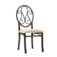 thumbnail image 2 of SEI BC1491 Lucianna Chaises 4pc Ensemble - Brun Foncé, 2 of 9