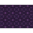 thumbnail image 1 of Ahgly Company Machine Washable Indoor Rectangle Transitional Deep Purple Area Rugs, 2' x 3', 1 of 7