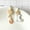 6.Flower Cat-Orange, variant on Asymmetric Pearl Crystal Cat Tassel Earrings Long Drop Dangle Women Jewelry New-8.Moon Cat-Black