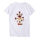 thumbnail image 1 of Camisas de Navidad Para Mujer Tops de Cuello Redondo Blusa Informal de Manga Corta Con Estampado de Moda Odeerbi  ODB195697, 1 of 8
