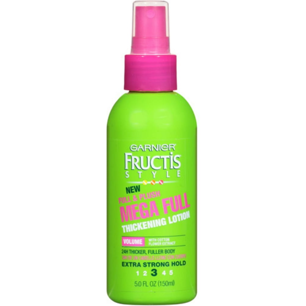 Garnier Fructis Full & Plush Mega Full Thickening Lotion, 5 oz (Pack of 2) - Walmart.com