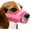 pink, variant on Nylon Mesh Breathable Dog Mouth Cover, Quick Fit Dog Muzzle with Adjustable Straps,Pet Mouth Cover, to Prevent Biting and Screaming to Prevent Accidental Eating