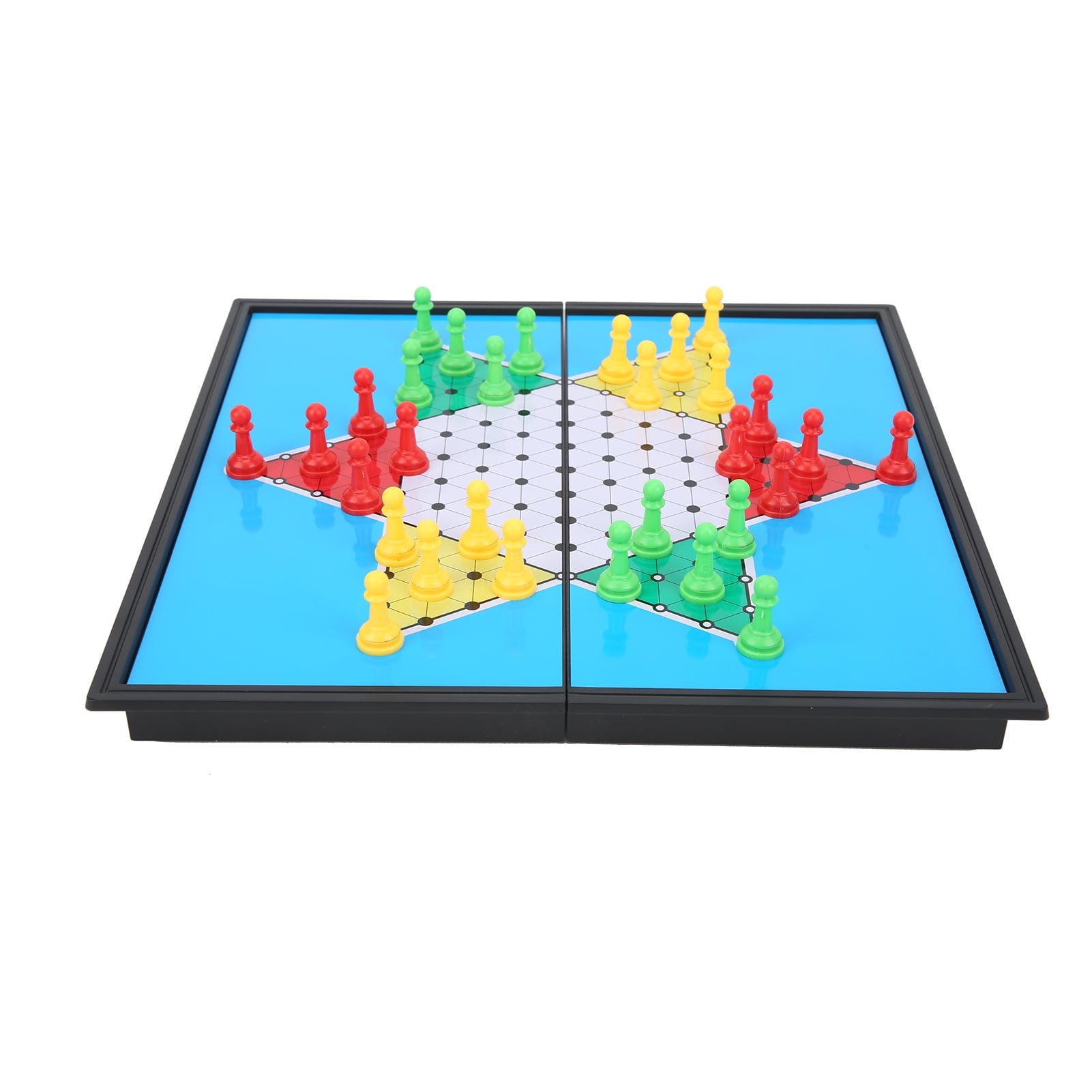 Mini Halma Game Magnetic Travel Game Travel Games Approx. 5 1/8x2 13/16in