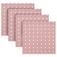 thumbnail image 3 of Iauyy Satin Napkins Set of 1- Star- Pink2 DIY Printing Decoration Cloth Napkin- Easy Care for Home/Party, 3 of 8