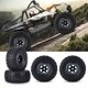 thumbnail image 2 of 4 unids/set neumáticos de goma y bujes Vhermosa para 1/10 RC Crawler Truck Car, 2 of 8