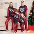 thumbnail image 2 of Europa y Estados Unidos nueva ropa de hogar navideña para jugar entre padres e hijos ropa madre-hija pijamas a cuadros con estampado familiar, 2 of 5