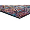 thumbnail image 5 of Contemporary 5x8 Area Rug (5'3'' x 7'3'') Circles Multi-Color Living Room Easy to Clean, 5 of 8