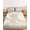 White, Ivory, Khaki, Bone, variant on Full Size Fitted Sheet Set - Beige Coastal 3 Piece Bedding Sets 16" Deep Pocket Fitted Sheet with 2 Pillowcases, Khaki Square Coral Seahorse Beach Brushed Microfiber Hotel Luxury Bed Sheets