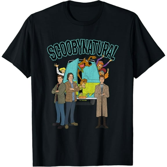Scooby-Doo T-shirt Short Sleeve Crew Neck Cotton T Shirt for Men & Women