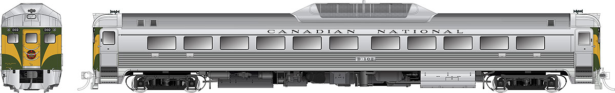 Rapido Trains 16508 HO Canadian National Budd RDC-1 Phase 2 #D-102 ...