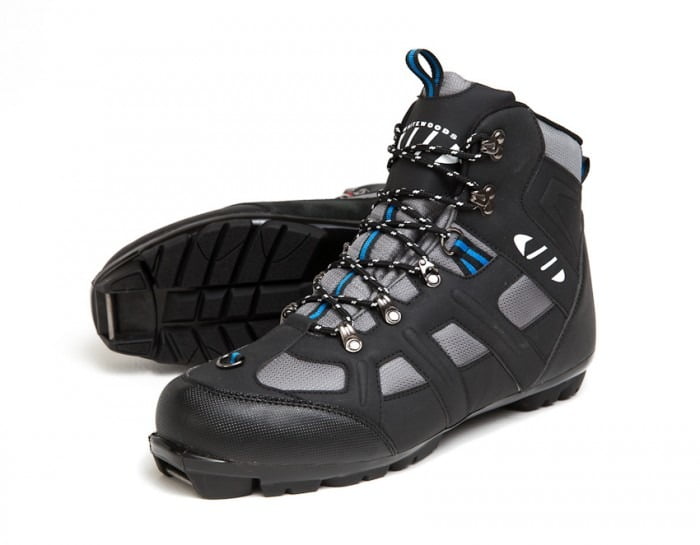 Cross Country boots,Whitewoods NNN-BC binding Green/Black Ski Boots 