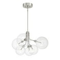 thumbnail image 7 of Meridian M100135NB 6-Light Chandelier in Natural Brass, 7 of 7