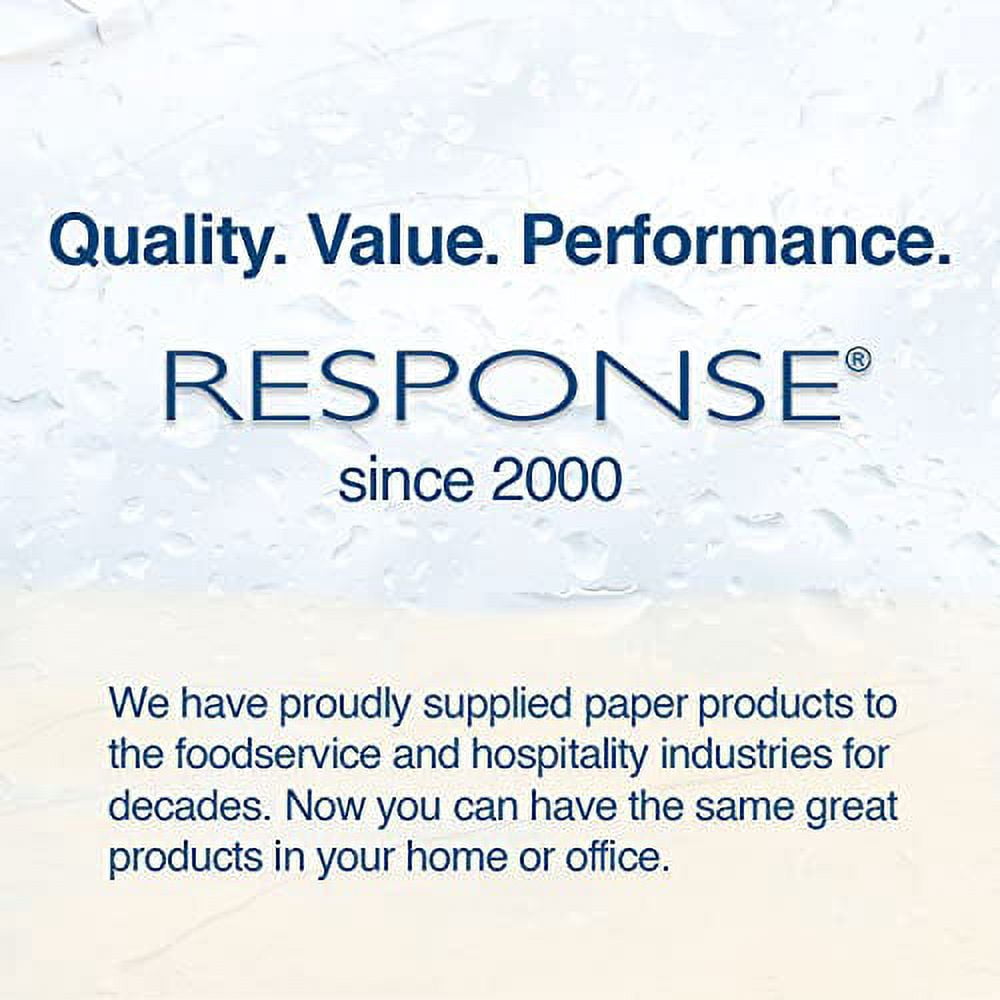Response Heavy-Weight 2 Ply Streak Free Blue Windshield Towels ? Single Fold Packs, Blue, 2-Ply Bulk Multi-Purpose Paper Towel, Over 2000 Towels per case, (12 Pack Case)