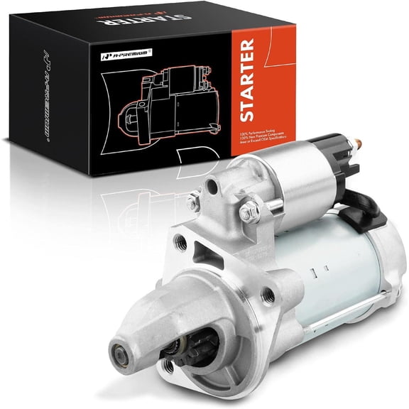 A-Premium Starter Motor Compatible with Ford Fusion 2013-2014 L4 1.6L, Fusion 2014-2020 L4 1.5L, 12V 1.2KW 13 Teeth Clockwise, with Start/Stop Feature, Replace# DS7T11000HB, 428000-9560