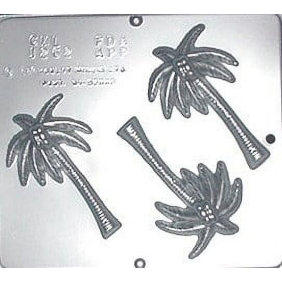 1262 Palm Trees Chocolate Candy Mold