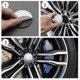 thumbnail image 5 of 4pcs 56mm Car Wheel Center Hub Caps Badge Stickers Decal For Peugeot 206 308 307 207 208 3008 407 2008 508 5008 301 406,56mm Black, 5 of 5