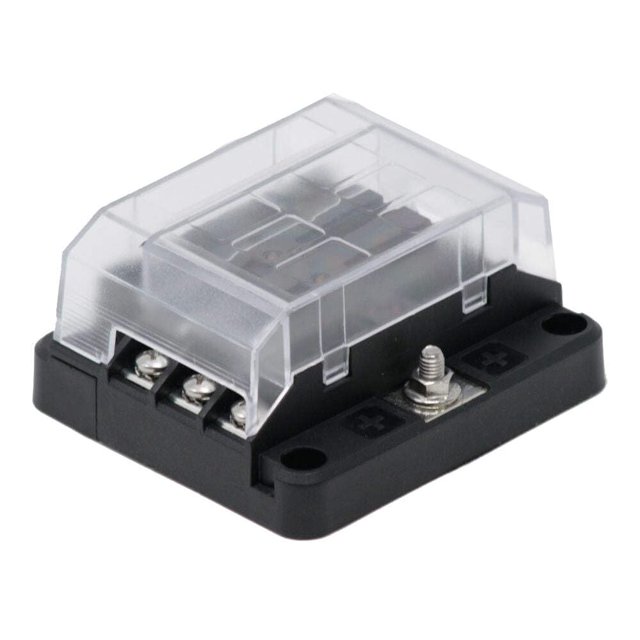 Bloque de fusibles Egis RT de 6 posiciones con indicación LED