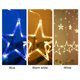 thumbnail image 5 of Luces LED de Estrellas para Decoración de Cortinas, Bodas y Navidad, Con 300 Luces en Forma de Estrella, Controlador de 8 Modos, Azul, 220V, Impermeable, 5 of 6