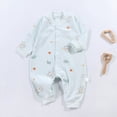 thumbnail image 2 of UAYOTSE Baby Pajamas Long Sleeve One-Piece Footless Sleeper for Girls Boys Infant 0-12 Months,Sizes 18-24 Months, 2 of 5
