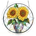 thumbnail image 5 of KOYPTL Acrylic Puzzle Suncatcher Stained Glass Suncatcher Decor Suncatcher Puzzle Window Hanging Craft Kit Decorative Acrylic Puzzles Ideal Acrylic Puzzles for Adults Home Window Balcony Decor, 5 of 6