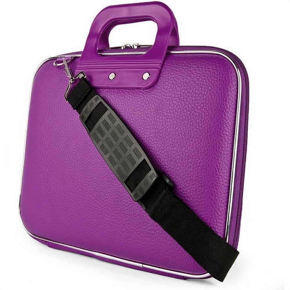 SUMACLIFE Cady Universal Tablet, eReader, Netbook, Laptop Hard Faux Leather Carrying / Shoulder Suit Case fits 11, 11.6, 12, 12.2 inch