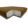 thumbnail image 3 of Casual Cushion Solid Sunbrella Fabric 1-Piece Indoor/Outdoor Wicker Seat Pad Cushion, 19.5"W x 19.5"L, Canvas Spa, 3 of 6