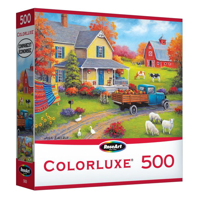 Colorluxe 500pc harvest time on the farm