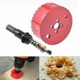thumbnail image 5 of -- Sierra perforadora bimetálica M42 HSS de 85 mm, sierra perforadora para hierro, aluminio, madera, paneles de yeso, tuberías, plástico y tableros de fibra, 5 of 5