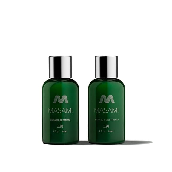 Mekabu Hydrating Travel Size Shampoo and Conditioner by MASAMI