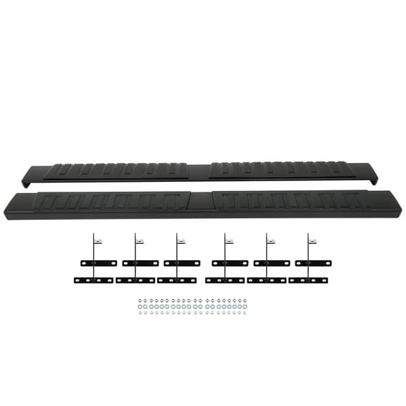 cciyu Nerf Bar Running Board Side Step 6" Fit 2019-2024 For Ram 1500 Quad Cab Rock Sliders Truck Side Steps