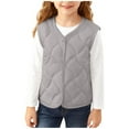 thumbnail image 1 of School Uniform for Girls, Thick Quilted Top and Pants Uniform Style, Kids Winter Set, 1 of 6