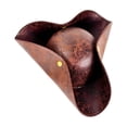 thumbnail image 2 of IAJDKMEK Halloween Costumes, Tricorn Pirate Hat with Faux Leather, Adult Costume Hat for Party, Role Play and Dress-Up, 2 of 6