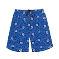 thumbnail image 3 of Binienty Men's Board Shorts Swim Trunks With Sea Turtle Hibiscus Design - Quick Dry for Summer Beach and Water Activities, 3 of 8
