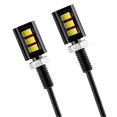 thumbnail image 1 of Number Plate Lights, 12v Universal Led License Plate Light, Car License Registration Plate Screw Bolt Led Light Bulbs, 1 Pair(white), 1 of 5