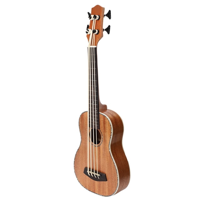 Electric Guitar,30 Inch Mini Electric Bass Guitar Sapele Guitar Effortless Installation