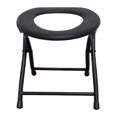 thumbnail image 4 of Portable Camping Toilet Seat Commodes Hiking Camping Chair Comfortable Multi-Uses Foldable, 4 of 9