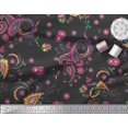 thumbnail image 3 of Soimoi Cotton Poplin Fabric Floral & Paisley Decor Fabric Printed Yard 42 Inch Wide, 3 of 5