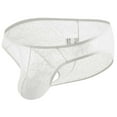 thumbnail image 2 of Naughtyhood Men's Briefs Men's Underwear Men Casual Fashion Solid Sexy Cutout Open File Ice Silk Briefs Comfy Panties the Perfect Gift for Men Pretty Panties for Men, 2 of 5